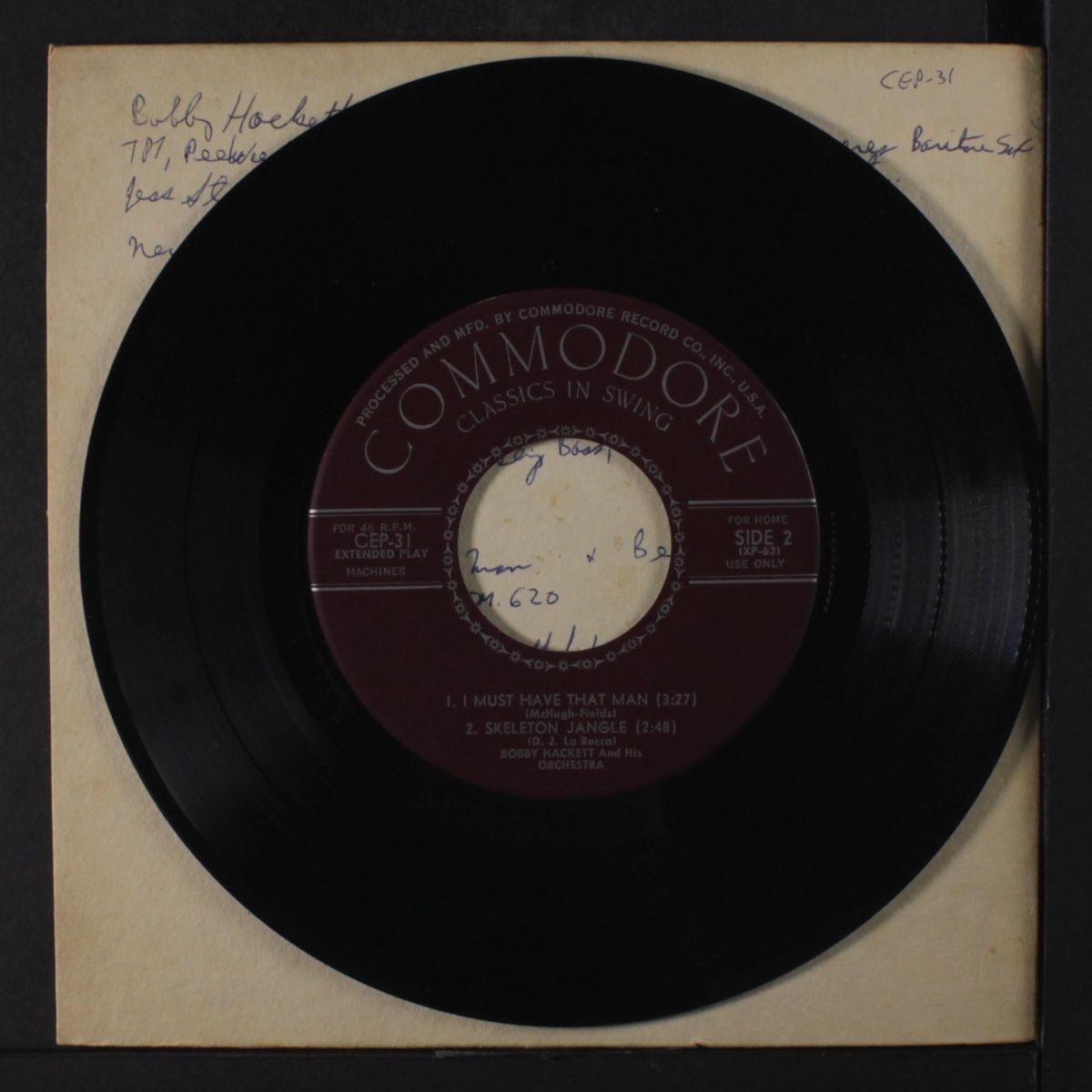 bobby hackett and his orchestra by BOBBY HACKETT