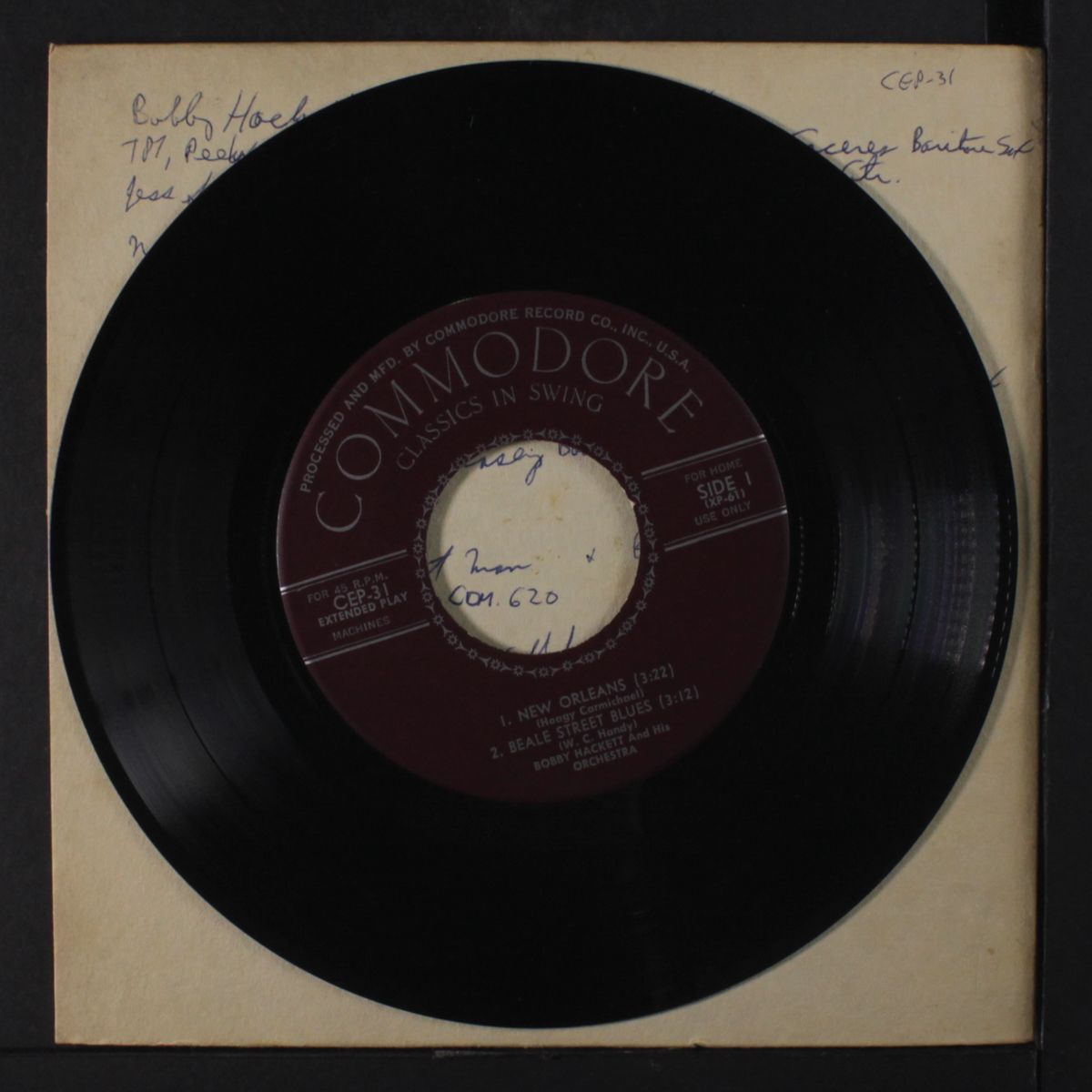 bobby hackett and his orchestra by BOBBY HACKETT