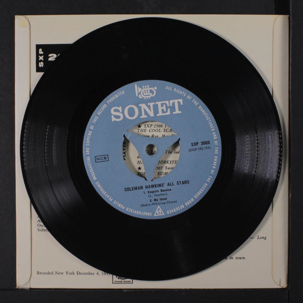 52 street jazz by COLEMAN HAWKINS