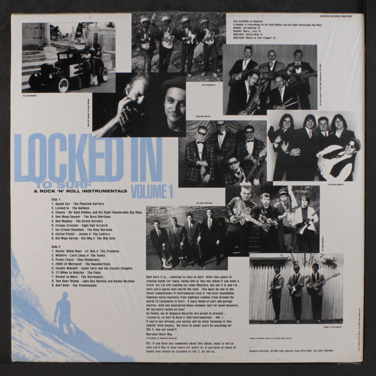 locked in to surf & rock 'n' roll instrumentals, vol. 1 by VARIOUS
