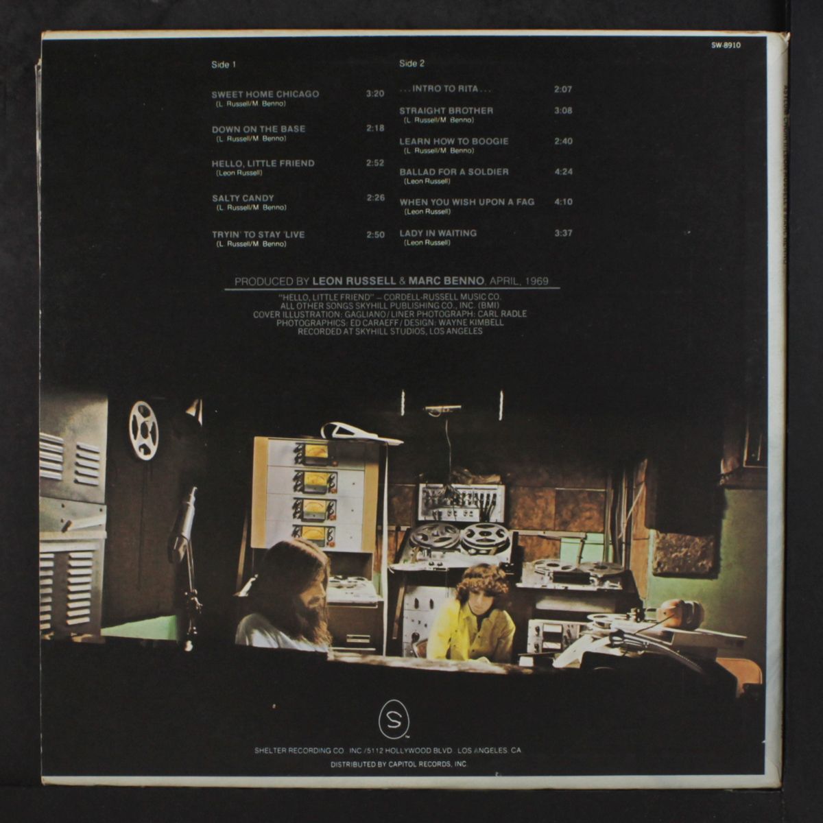 asylum choir 2 by LEON RUSSELL & MARC BENNO