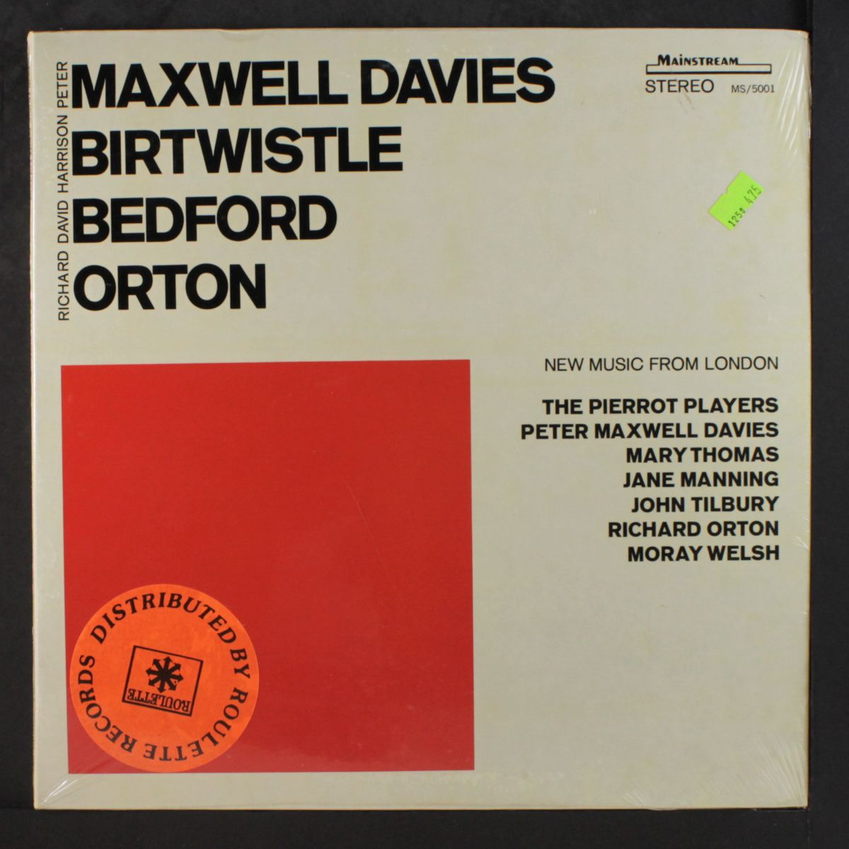 new music from london by DAVID BEDFORD & OTHERS