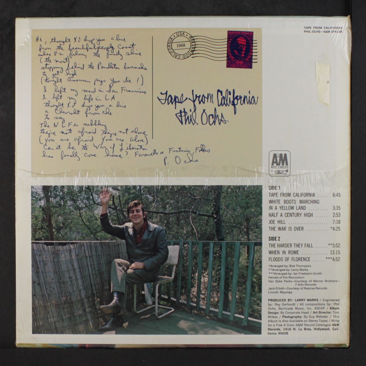 tape from california by PHIL OCHS