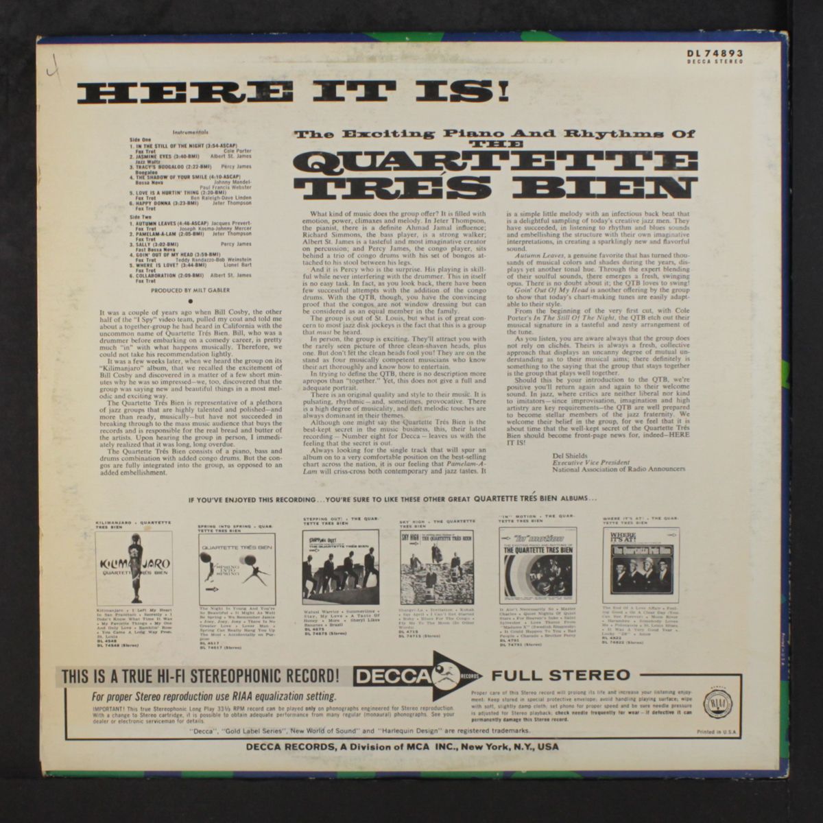 here it is! by QUARTETTE TRES BIEN