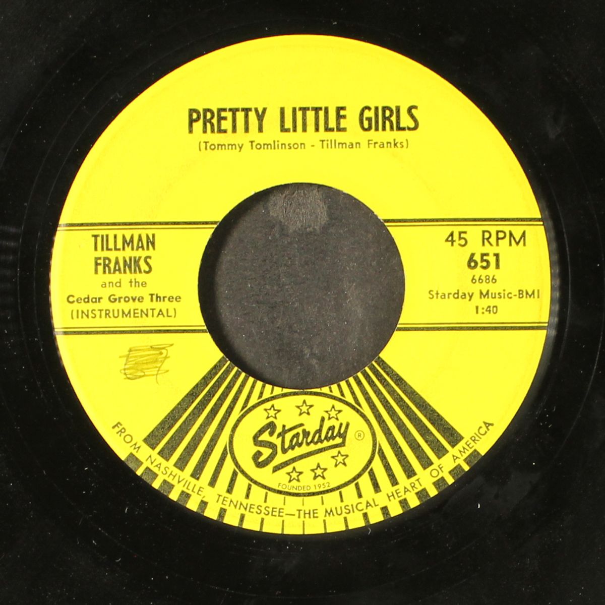 tadpole / pretty little girls by TILLMAN FRANKS