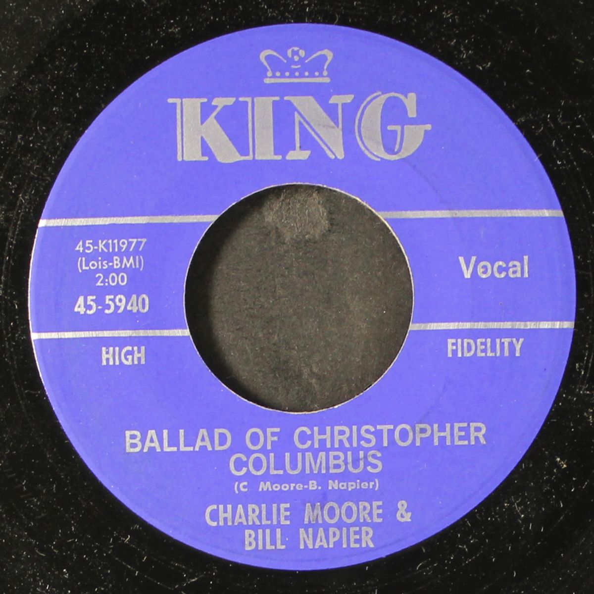 ballad of christopher columbus / mousy, lucy, and bureau by MOORE & NAPIER