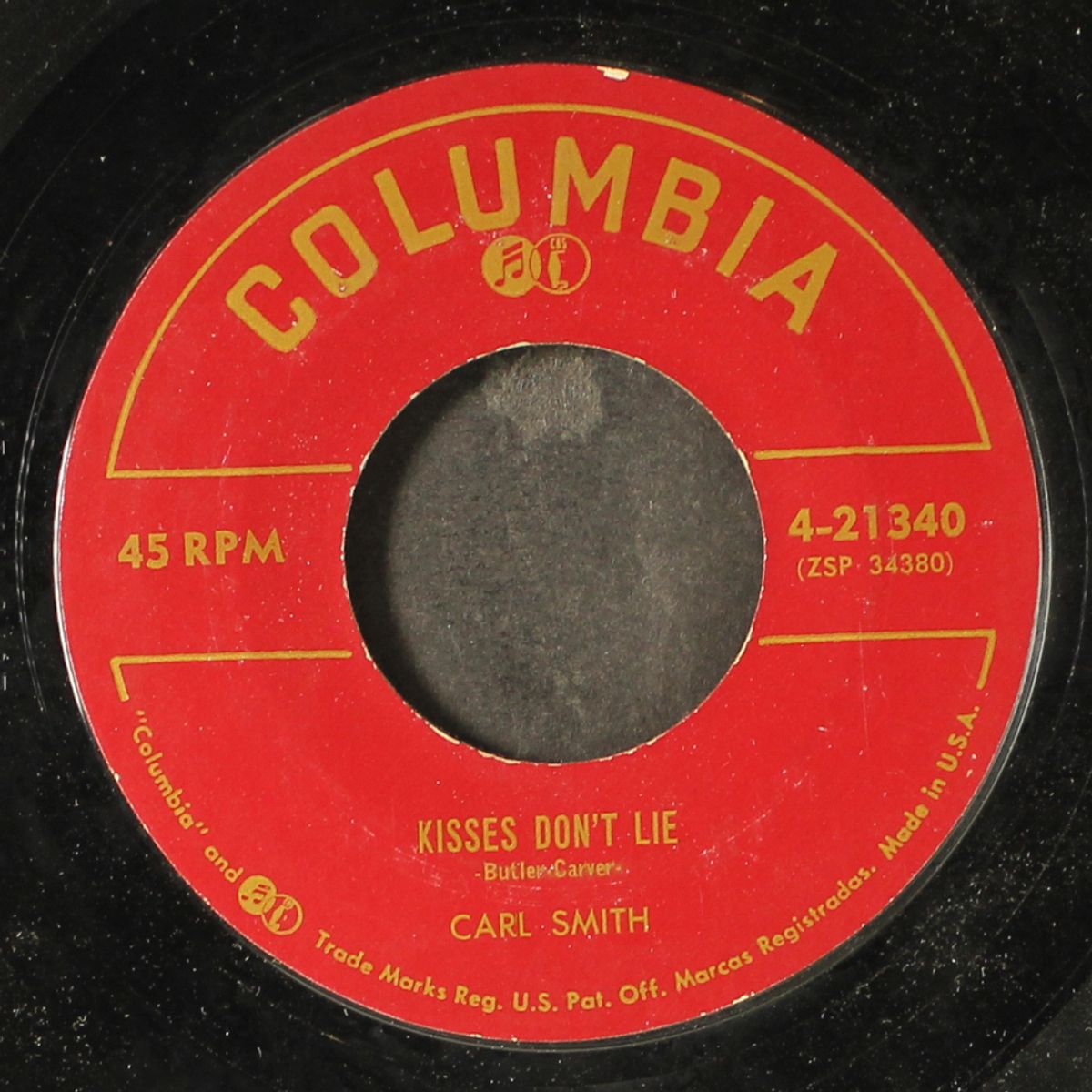 kisses don't lie by CARL SMITH