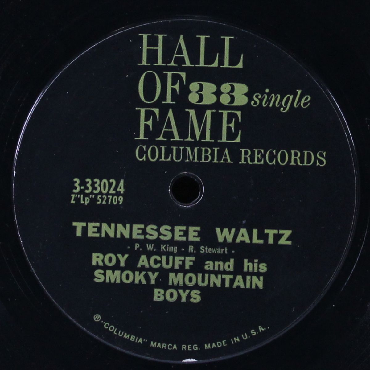 wabash cannonball / tennessee waltz by ROY ACUFF
