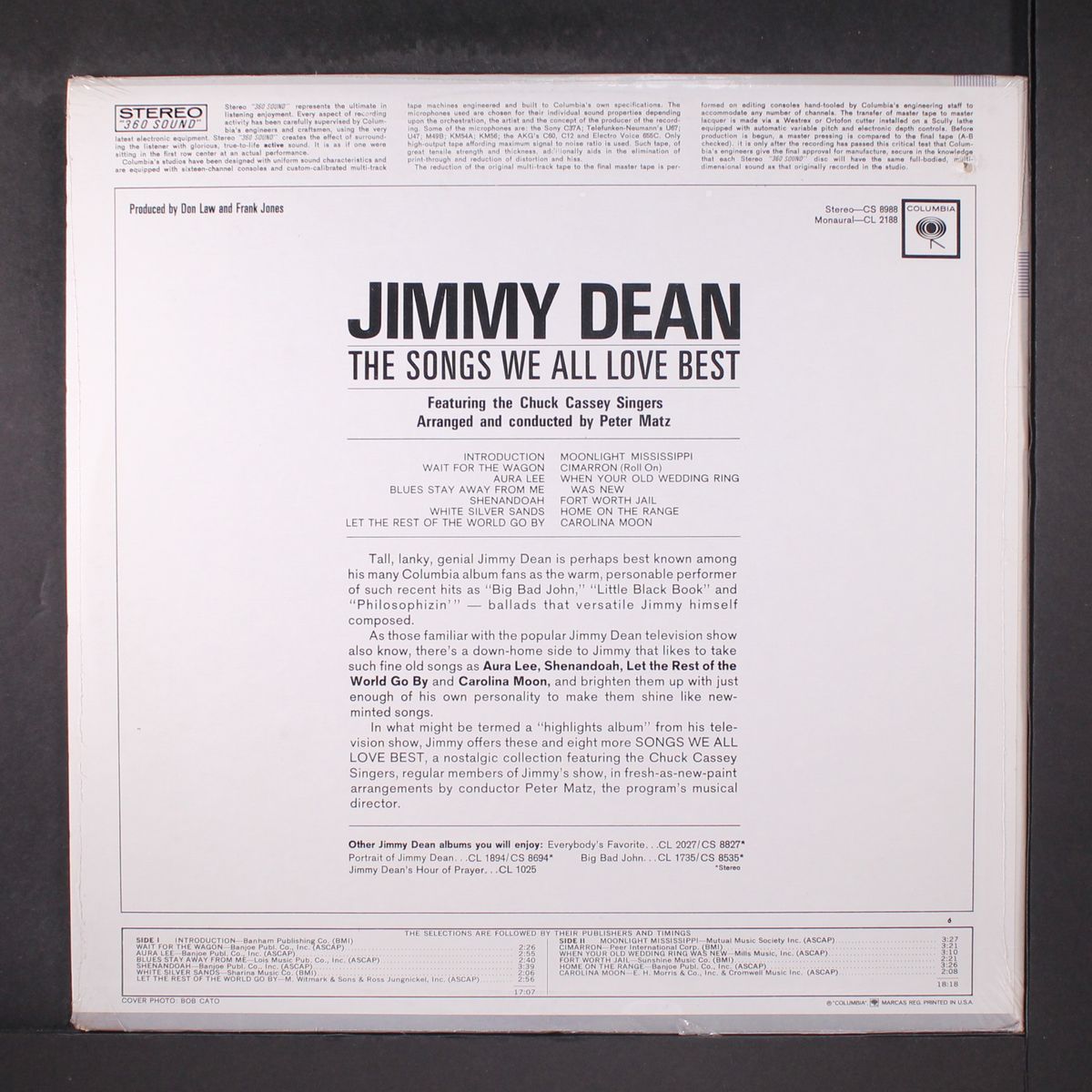 songs we all love best by JIMMY DEAN