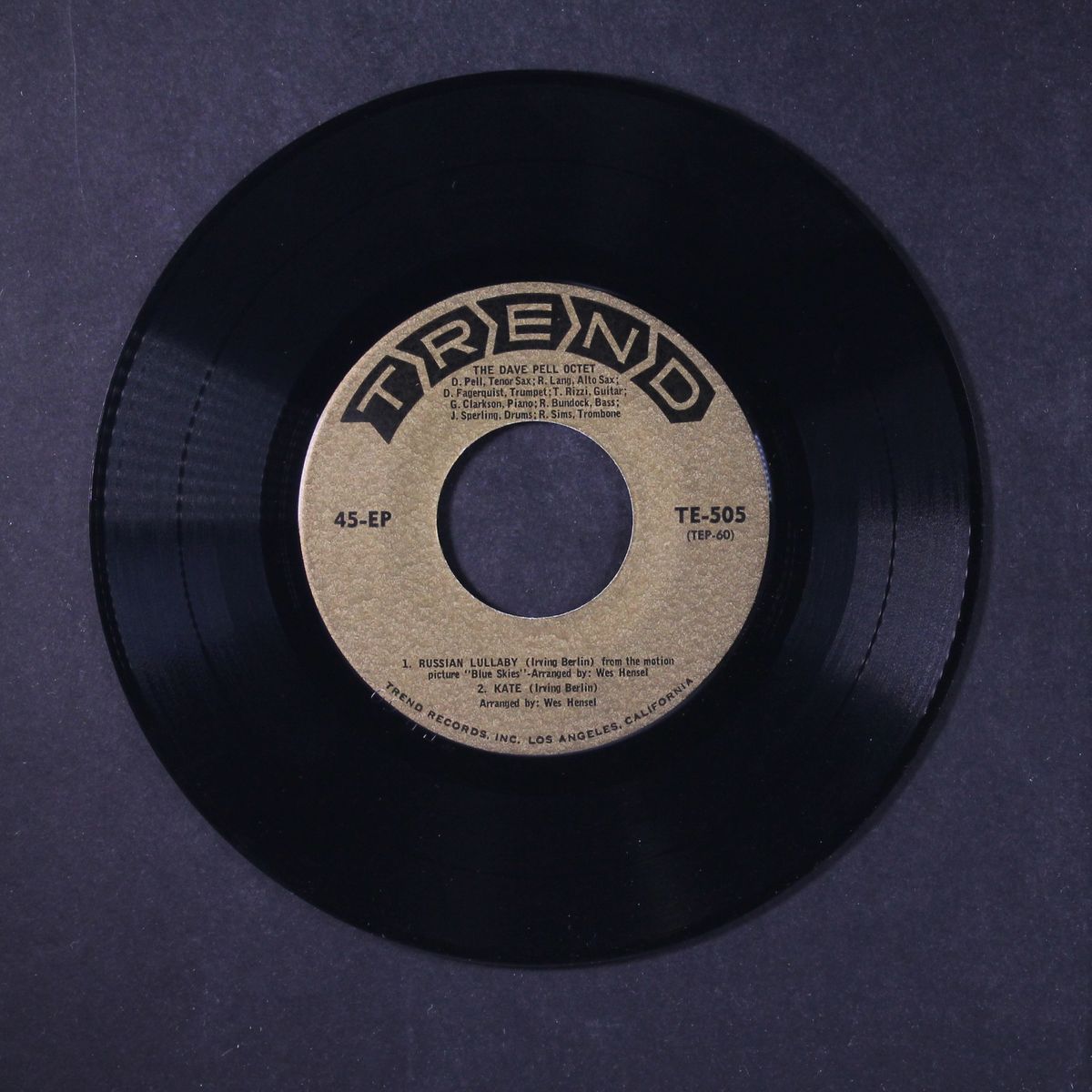 rare irving berlin by DAVE PELL