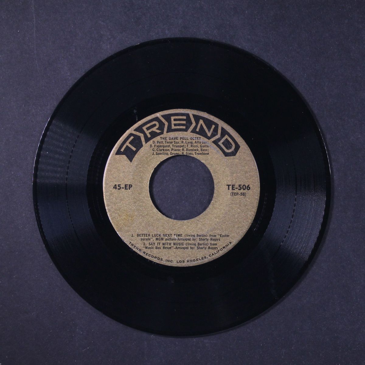 rare irving berlin by DAVE PELL