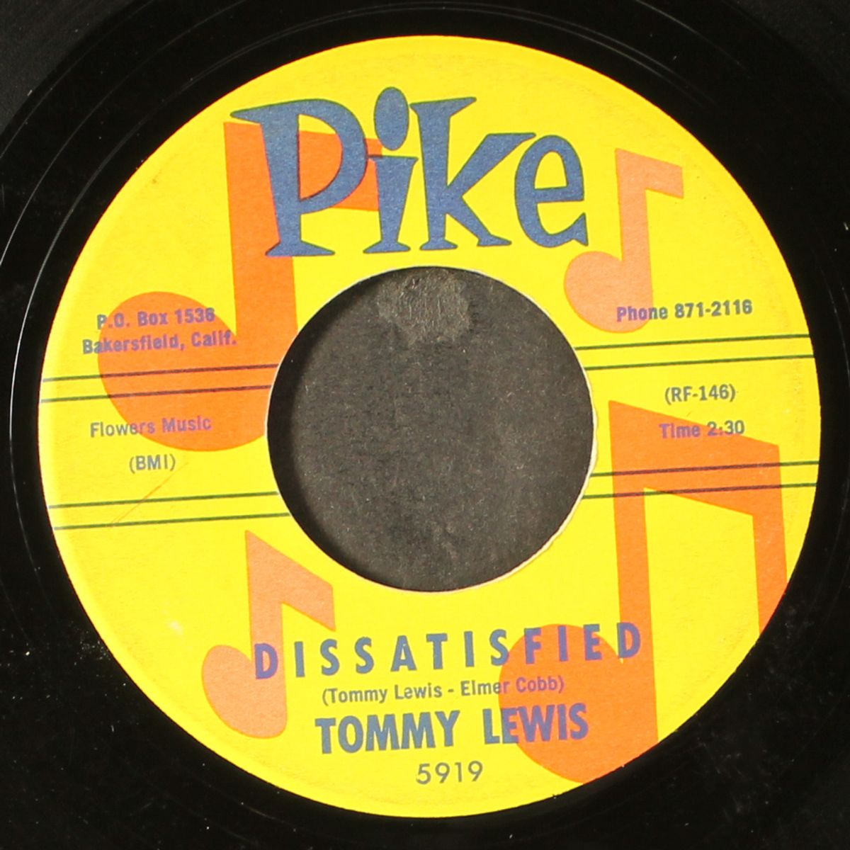 go where you wanta go / dissatisfied by TOMMY LEWIS