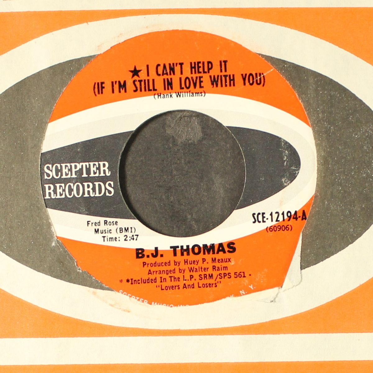 i can't help it by B. J. THOMAS