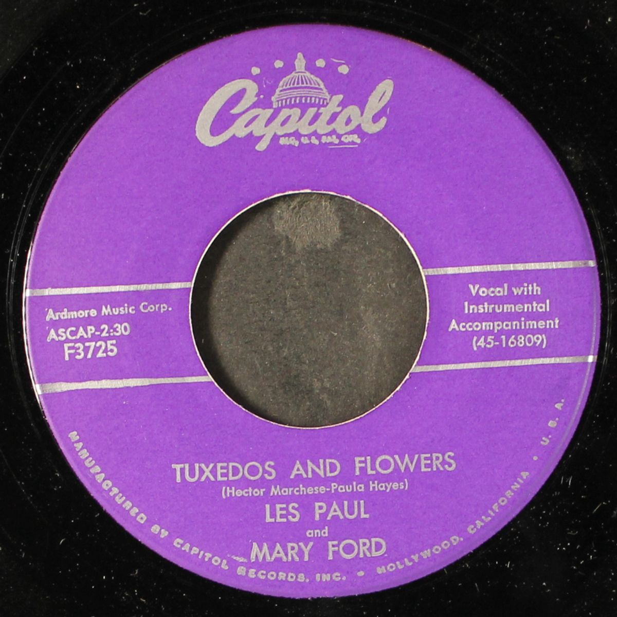 hummin' and waltzin' / tuxedos and flowers by LES PAUL & MARY FORD
