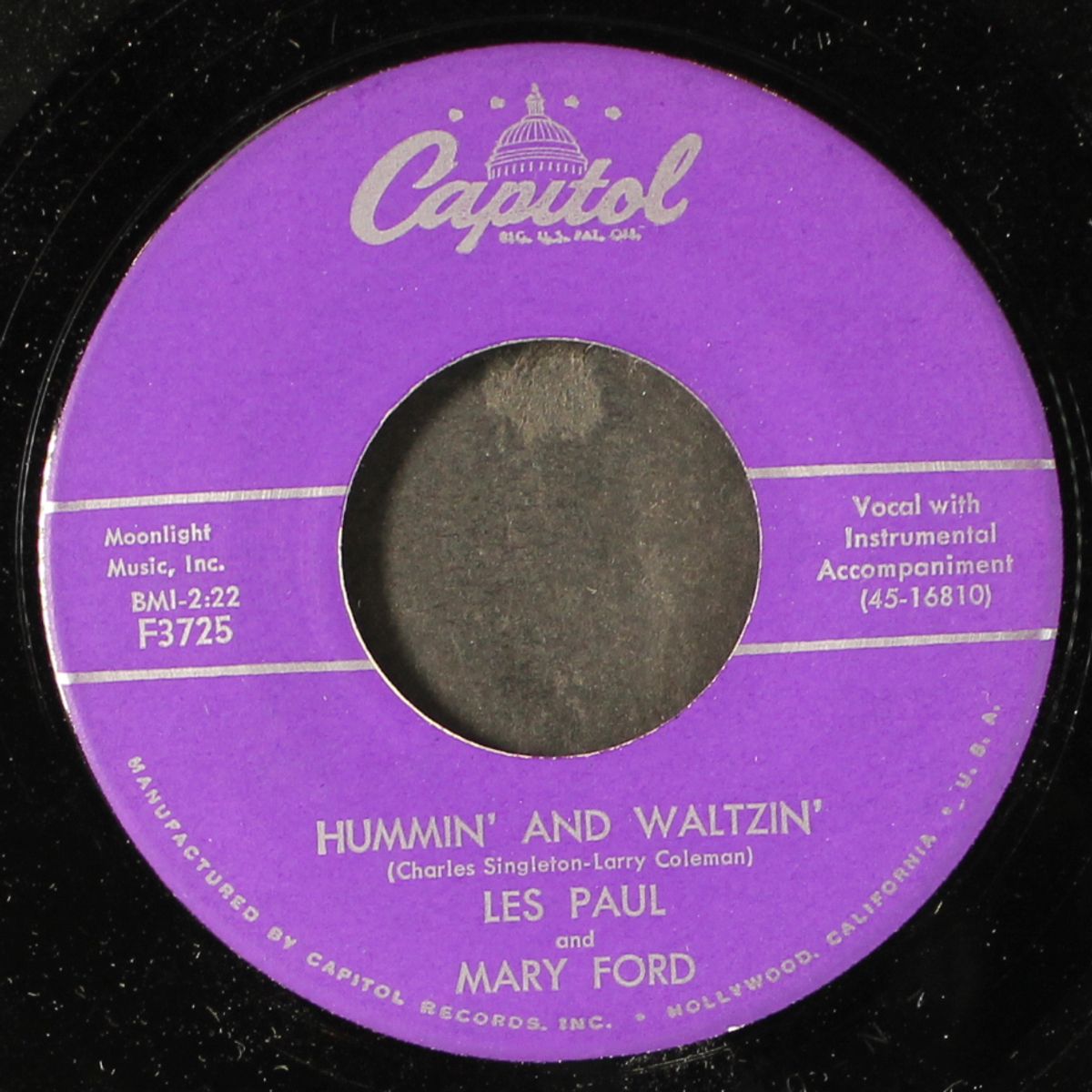 hummin' and waltzin' / tuxedos and flowers by LES PAUL & MARY FORD