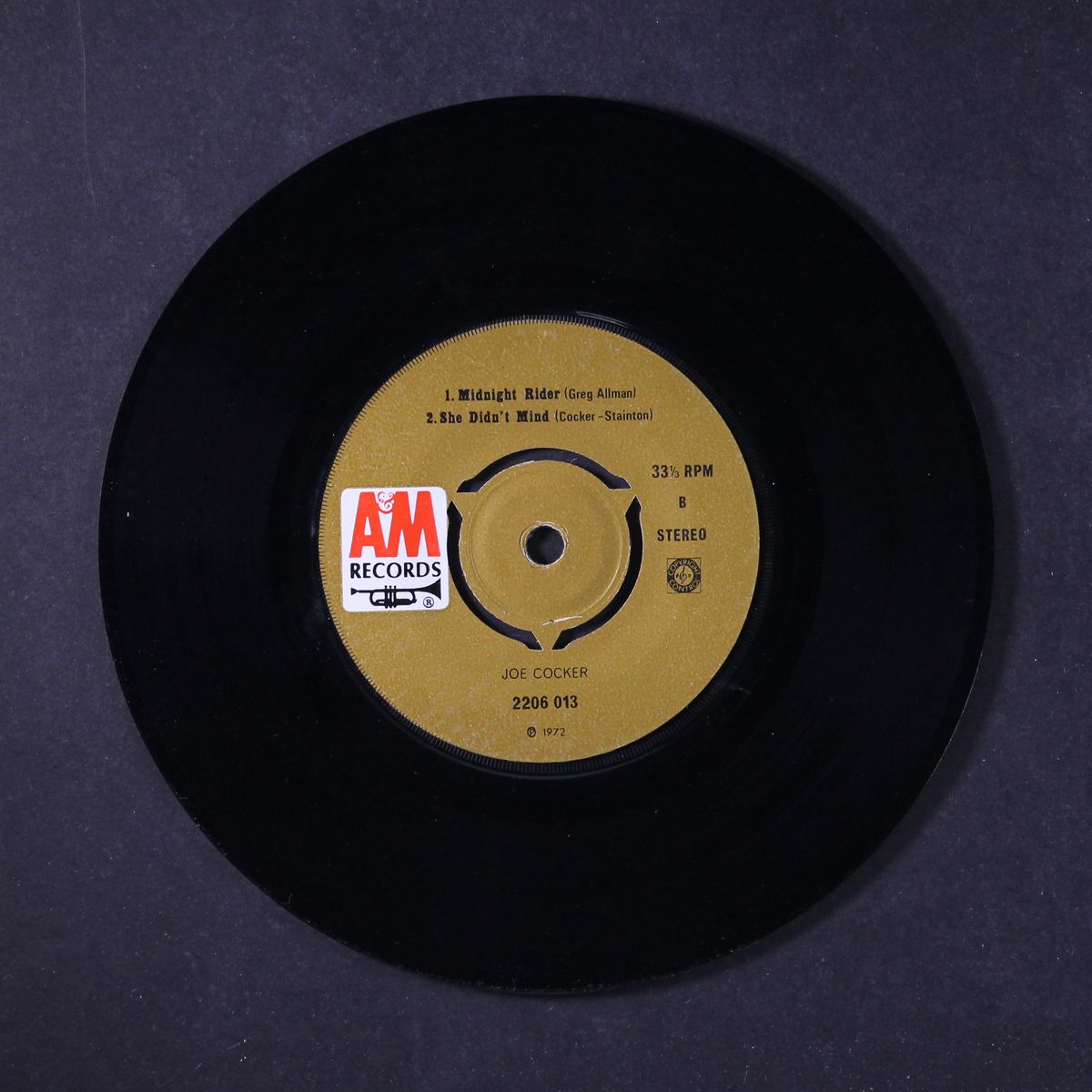 pardon me sir / she don't mind / st. james / midnight rider by JOE COCKER