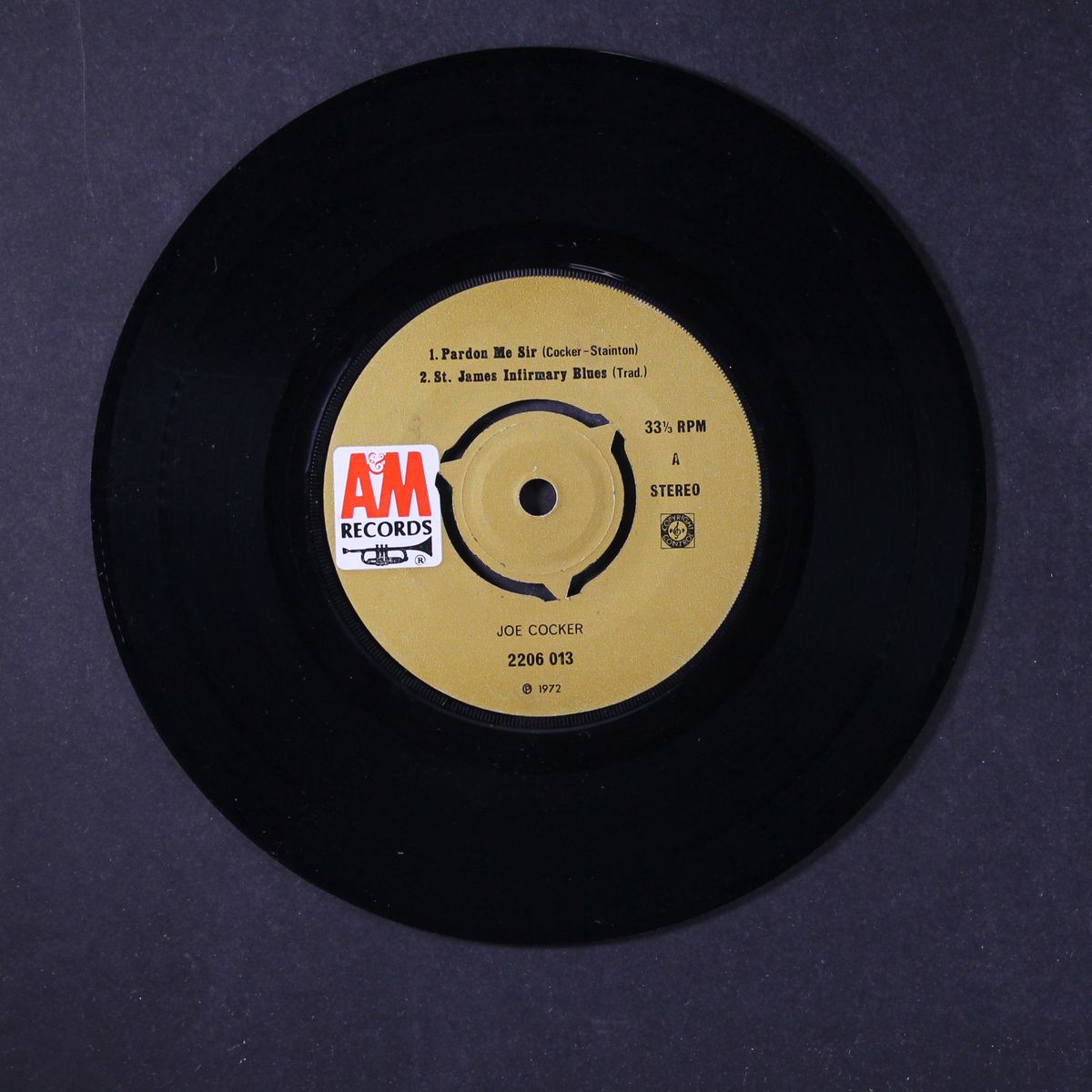 pardon me sir / she don't mind / st. james / midnight rider by JOE COCKER