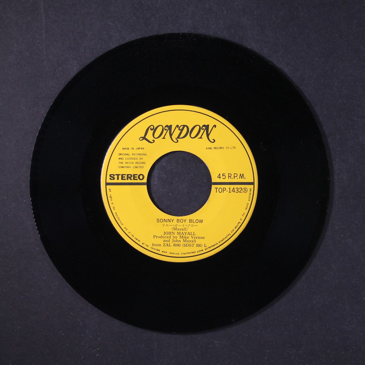 sonny boy blow / broken wings by JOHN MAYALL