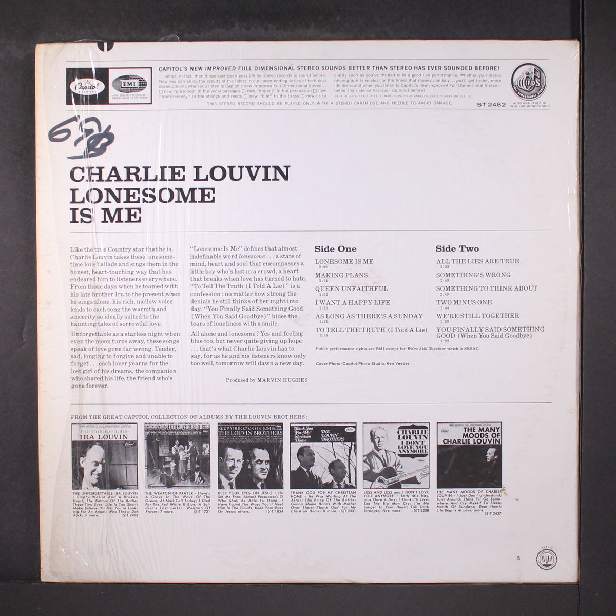 lonesome is me by CHARLIE LOUVIN