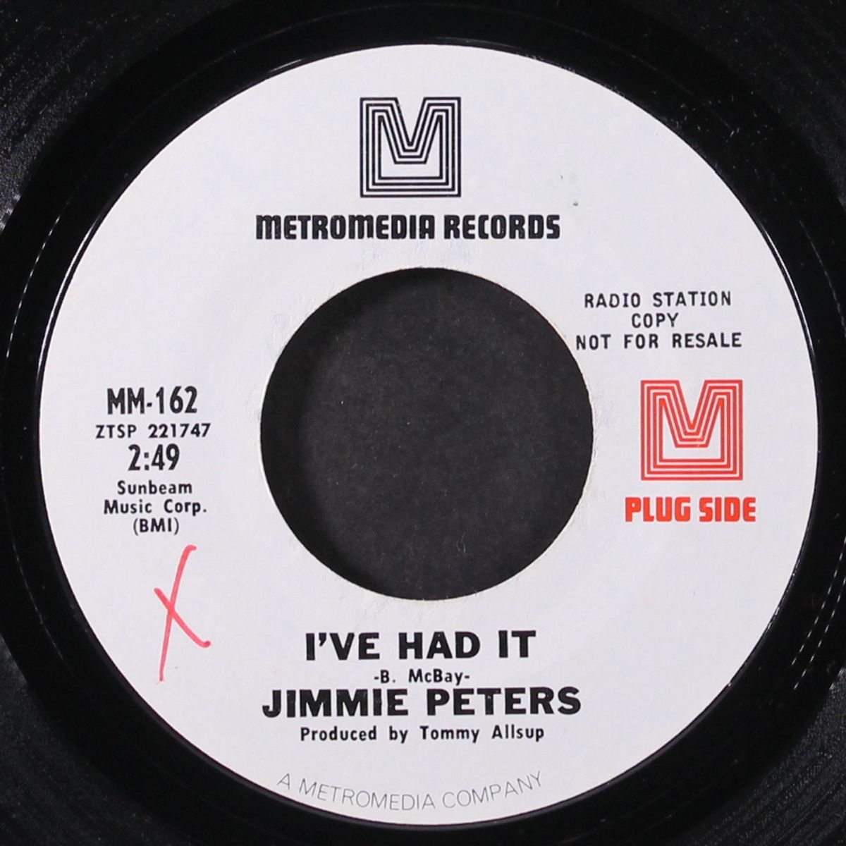 i've had it / the home by JIMMIE PETERS