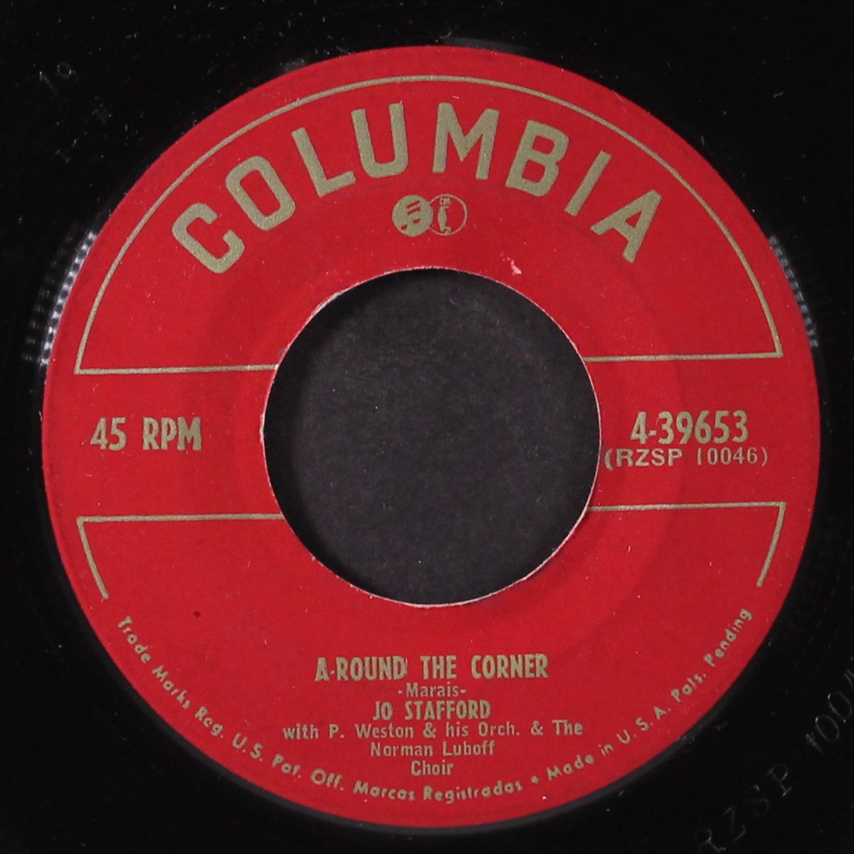 a-round the corner by JO STAFFORD