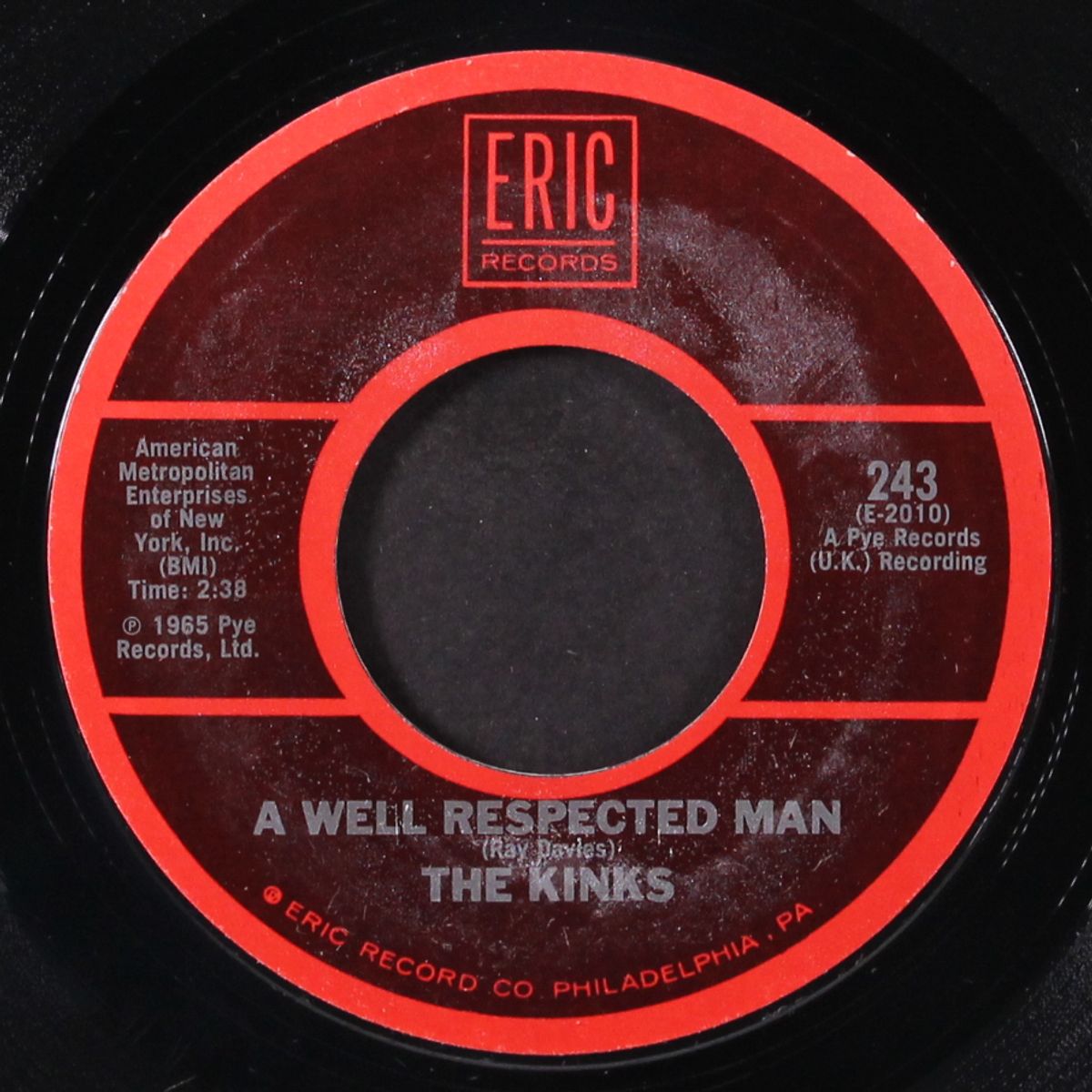a well respected man / you really got me by KINKS