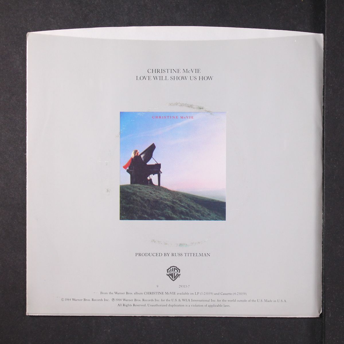 love will show us how / the challenge by CHRISTINE MCVIE