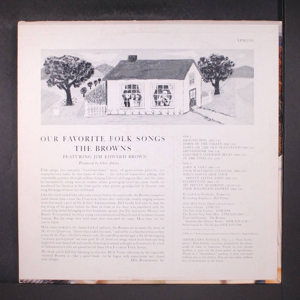 our favorite folk songs by BROWNS
