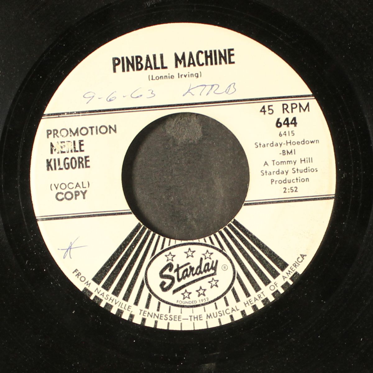 old smokey / pinball machine by MERLE KILGORE