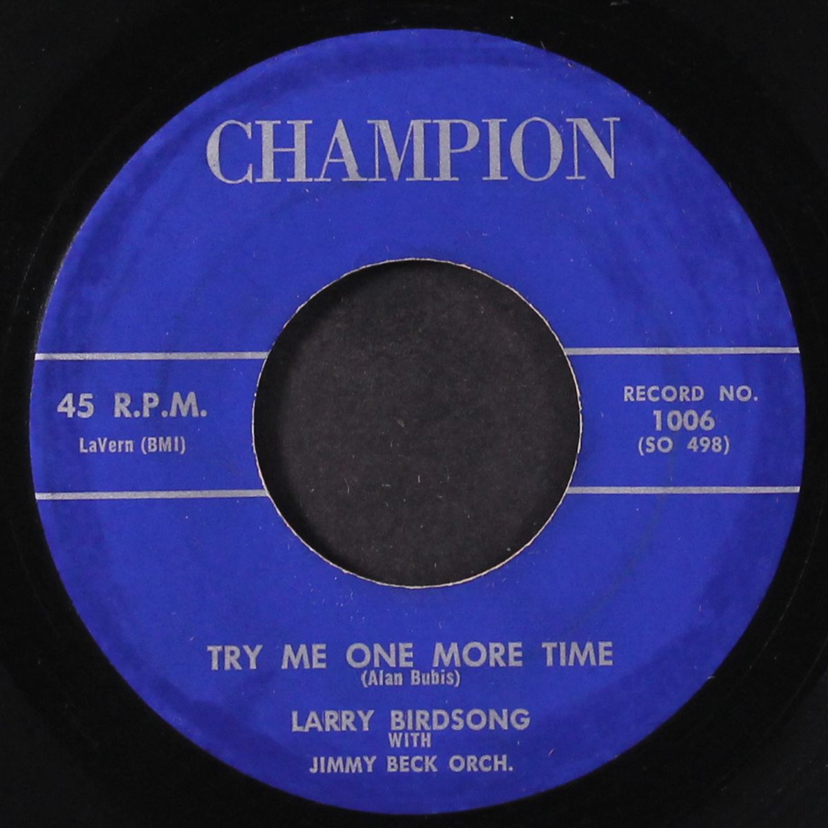 try me one more time by LARRY BIRDSONG