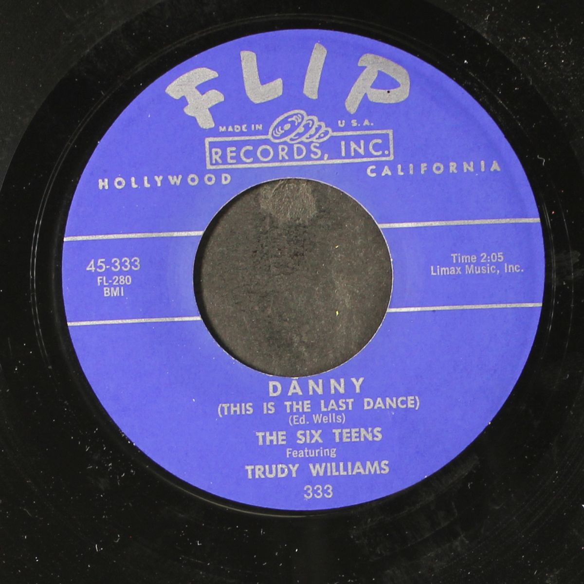 love's a funny that way / danny (this is the last dance) by SIX TEENS & TRUDY WILLIAMS