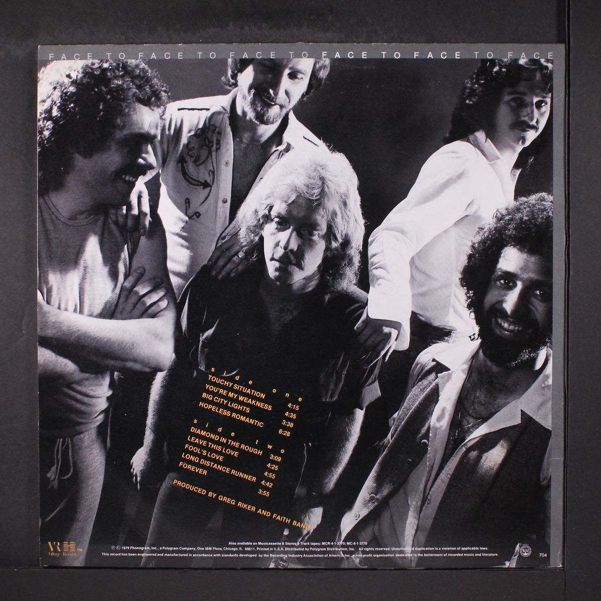 face to face by FAITH BAND