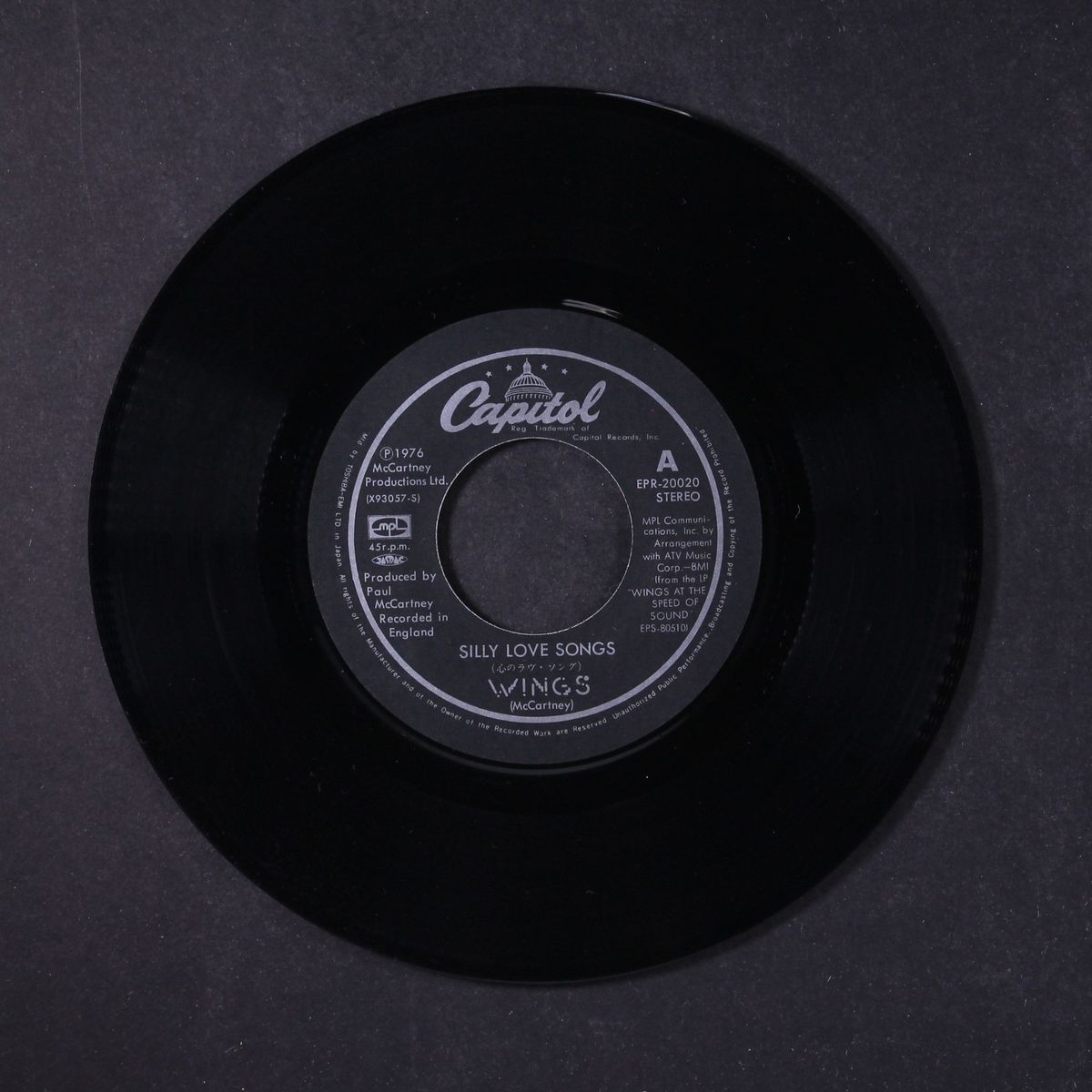 silly love songs / cook of the house by PAUL MCCARTNEY & WINGS