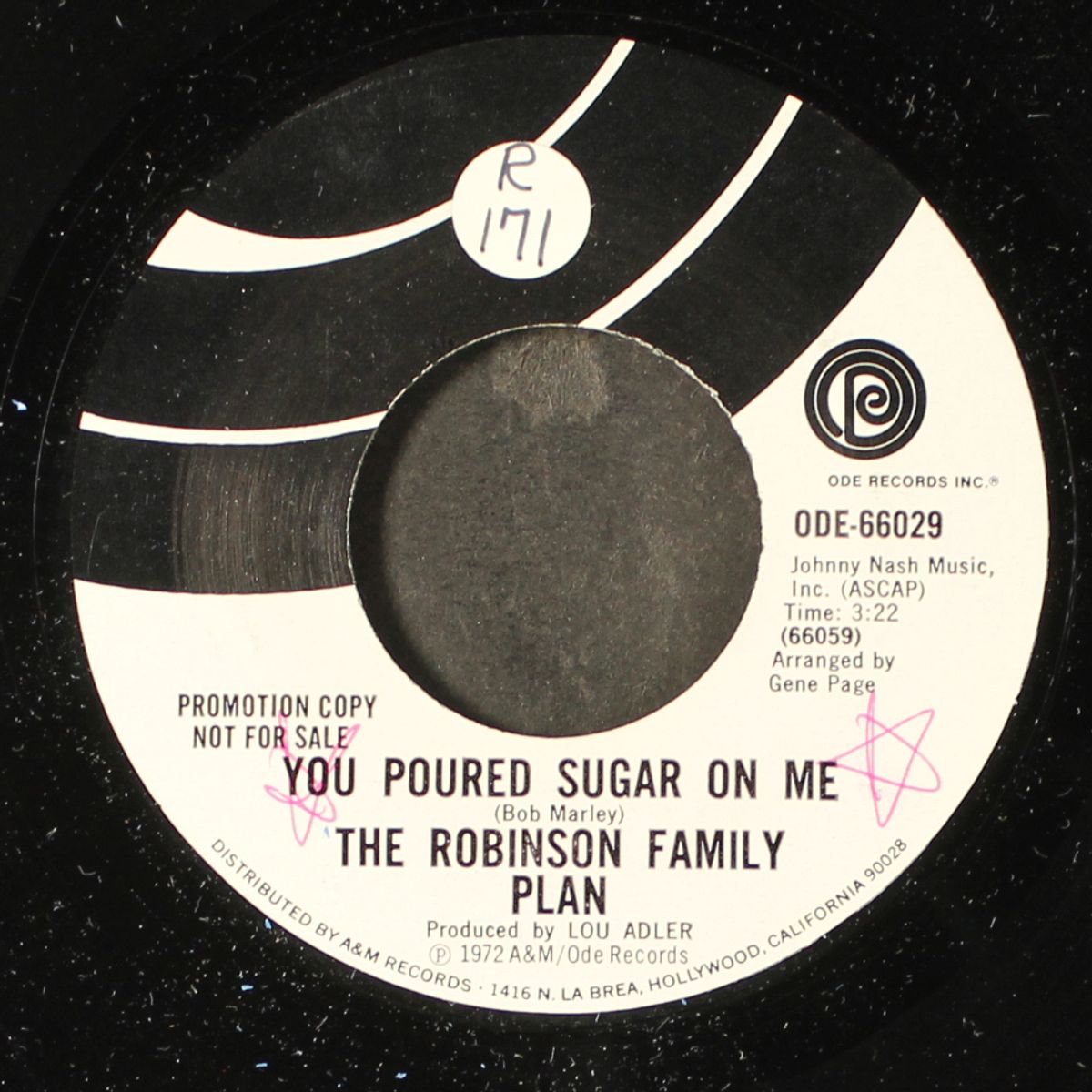 you poured sugar on me by ROBINSON FAMILY PLAN
