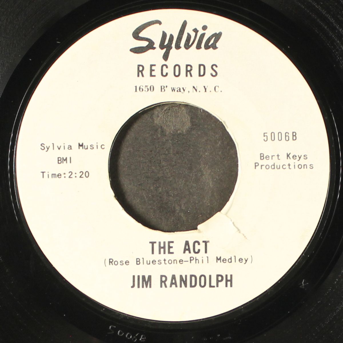 donna's been kissed / the act by JIM RANDOLPH