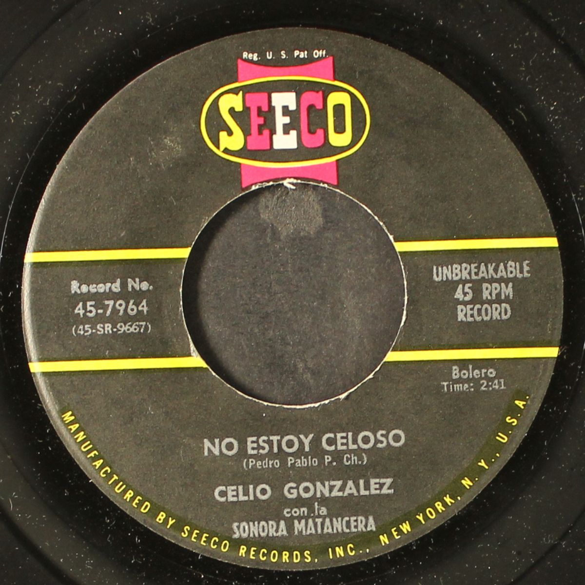 veinte y cuatro horas / no estoy celoso by CELIO GONZALEZ
