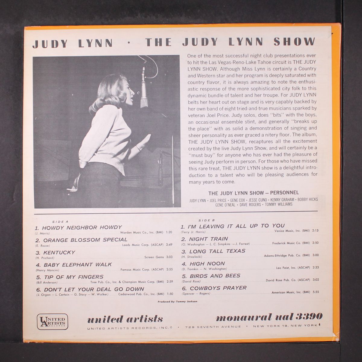 the judy lynn show by JUDY LYNN