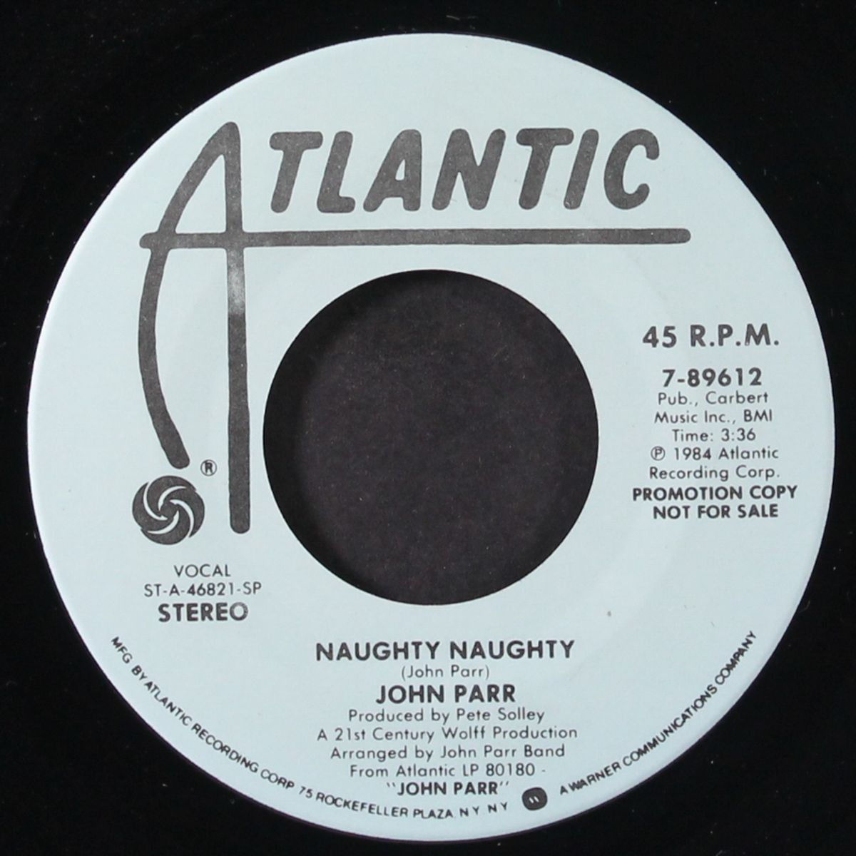 naughty naughty / same by JOHN PARR
