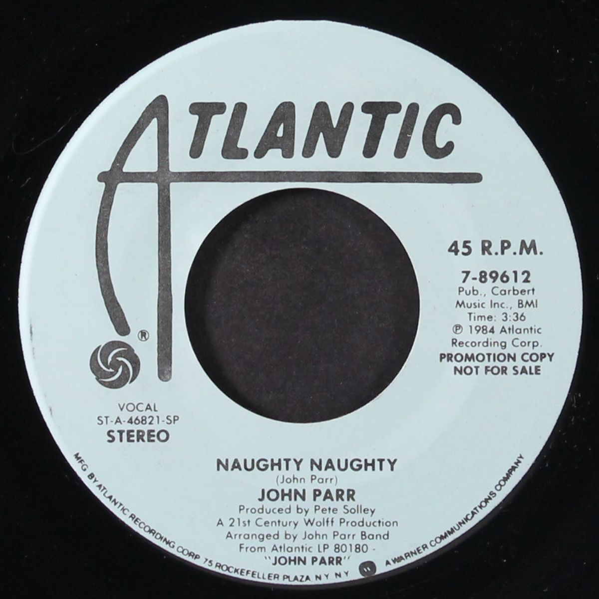 naughty naughty / same by JOHN PARR
