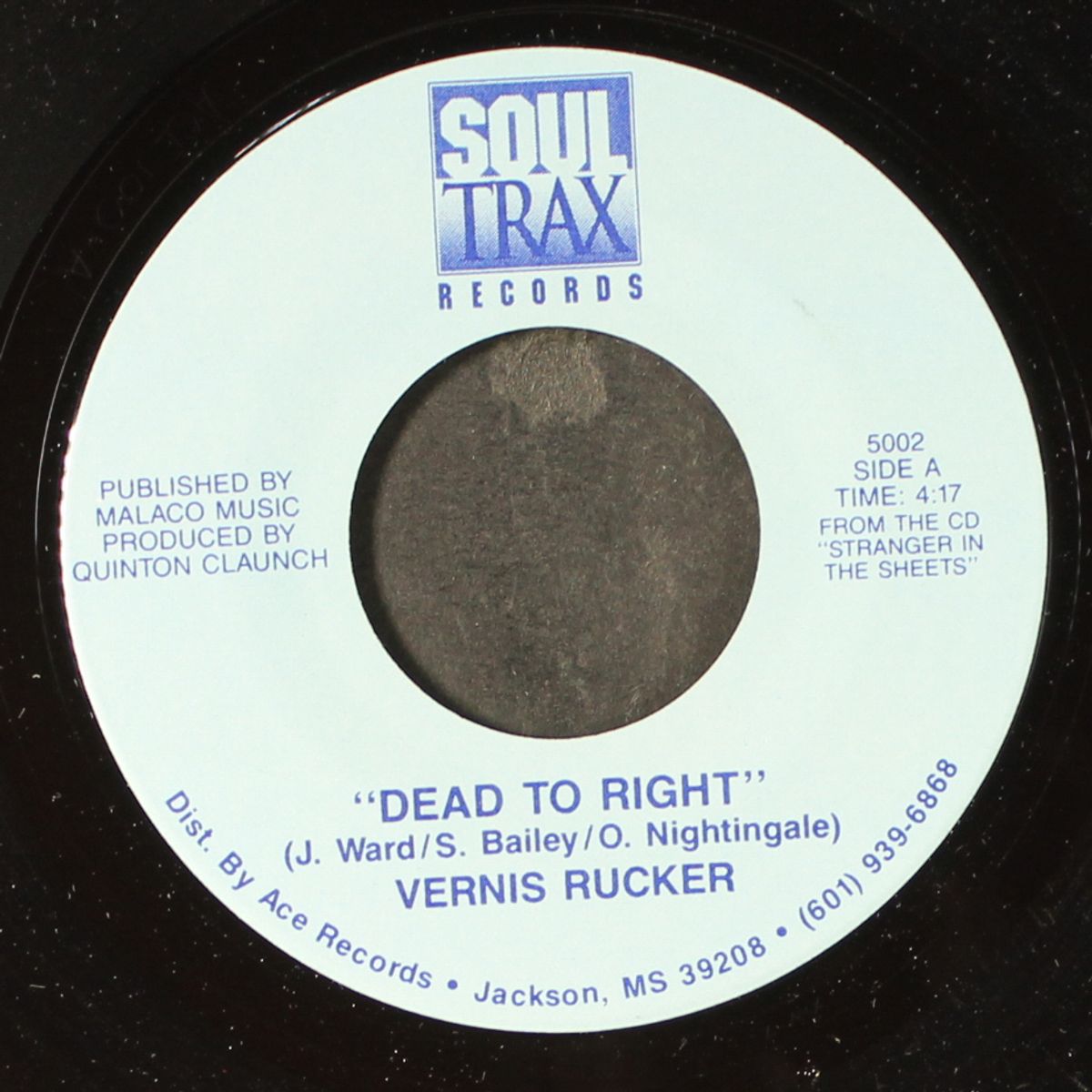 dead to right by VERNIS RUCKER