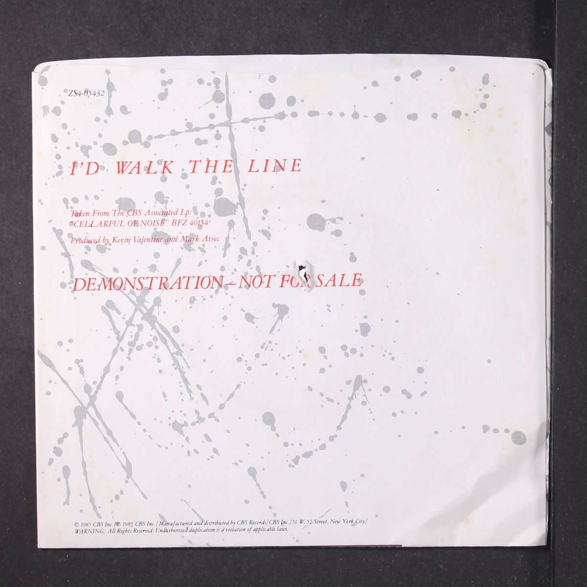 i'd walk the line / same by CELLARFUL OF NOISE