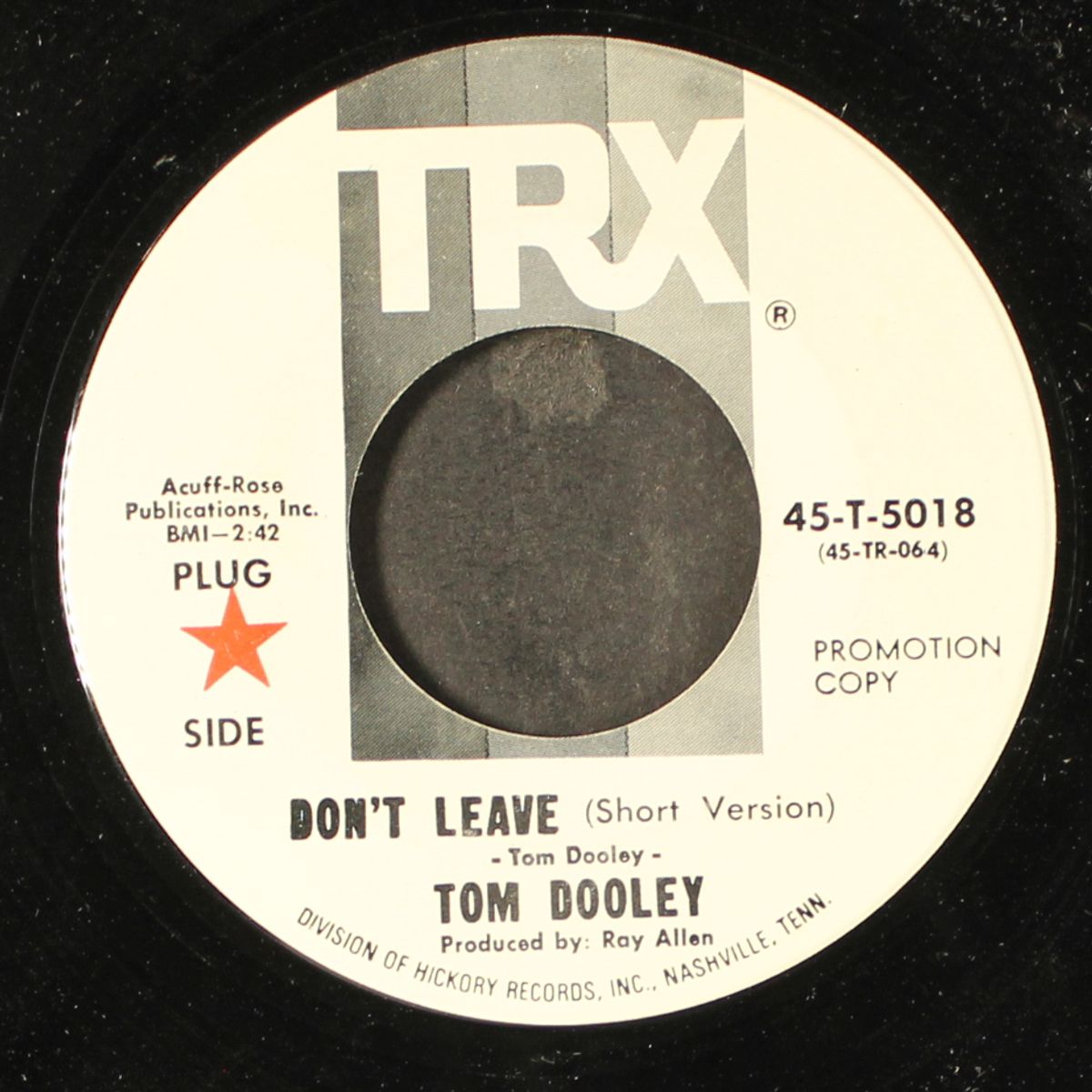 don't leave / short by TOM DOOLEY