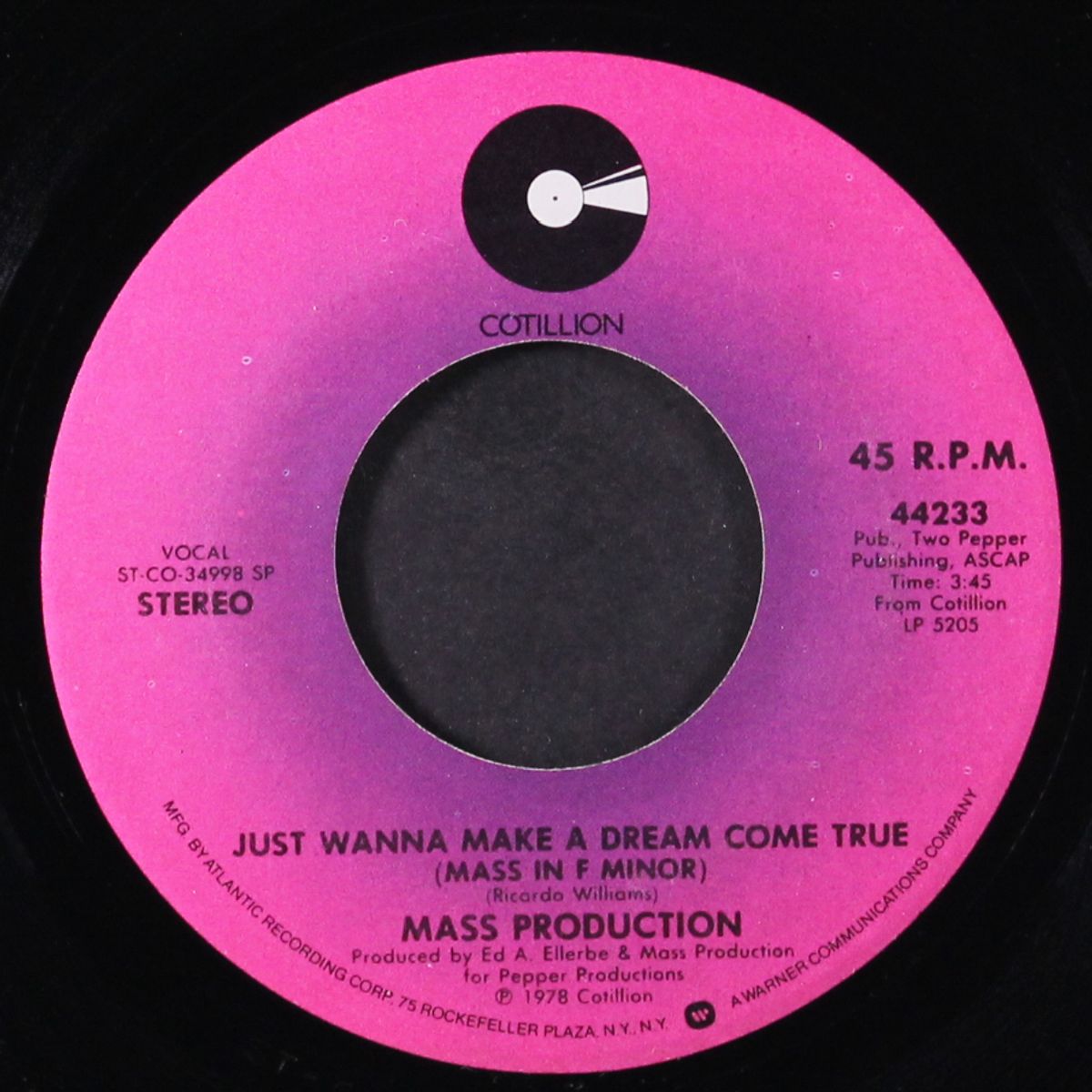 just wanna make a dream come true / i don't want to know by MASS PRODUCTION