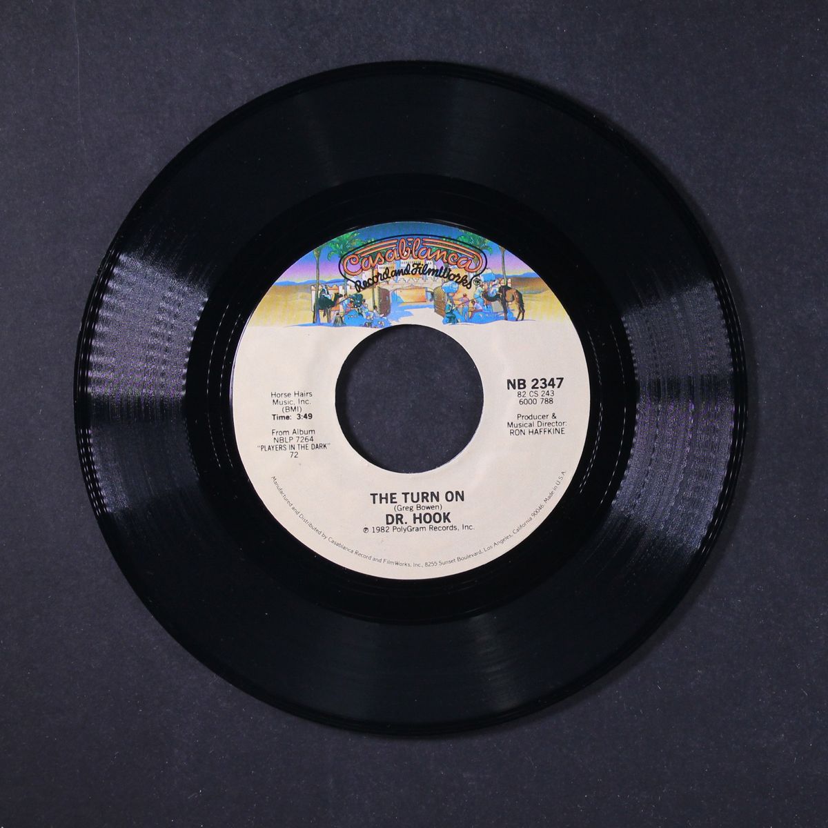 baby makes her blue jeans talk / the turn on by DR, HOOK