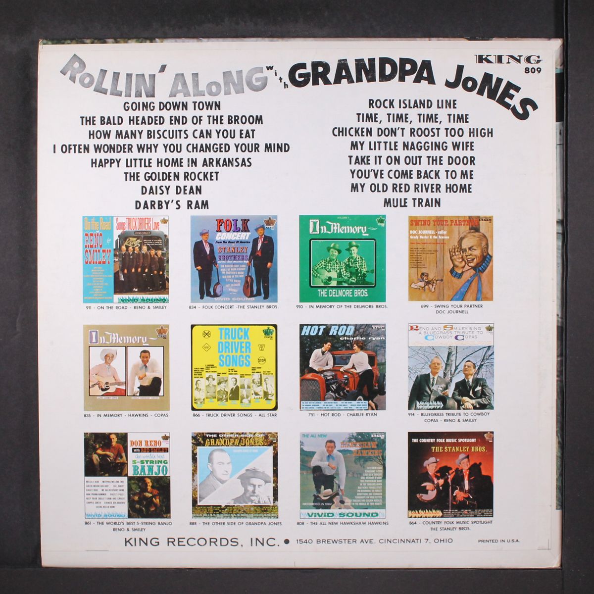 rollin' along with by GRANDPA JONES