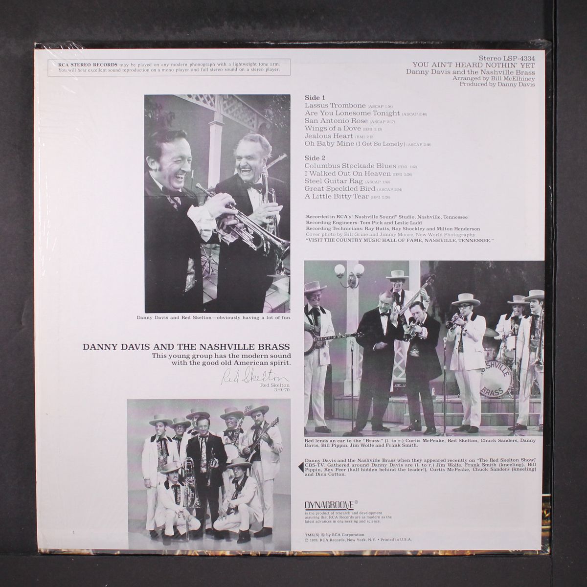 you ain't heard nothin' yet by DANNY DAVIS