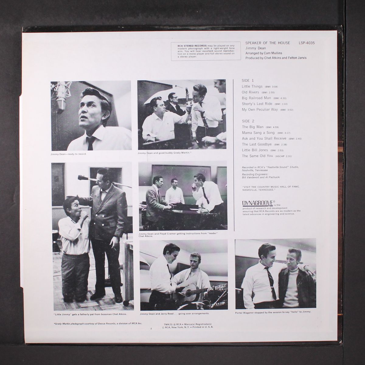 speaker of the house by JIMMY DEAN