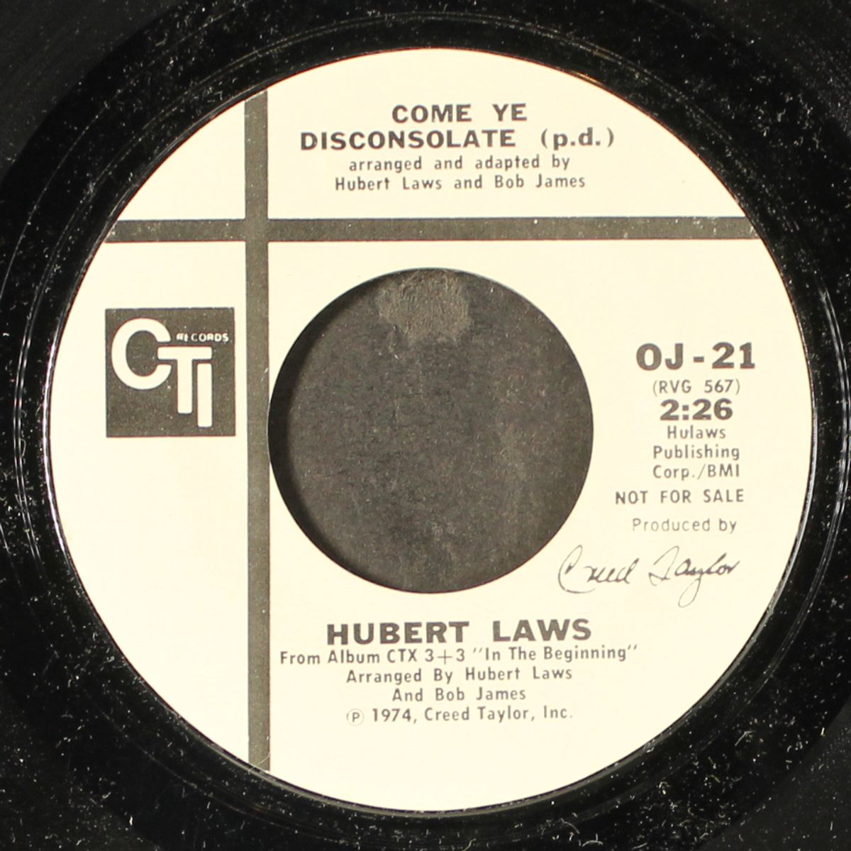come ye disconsolate by HUBERT LAWS