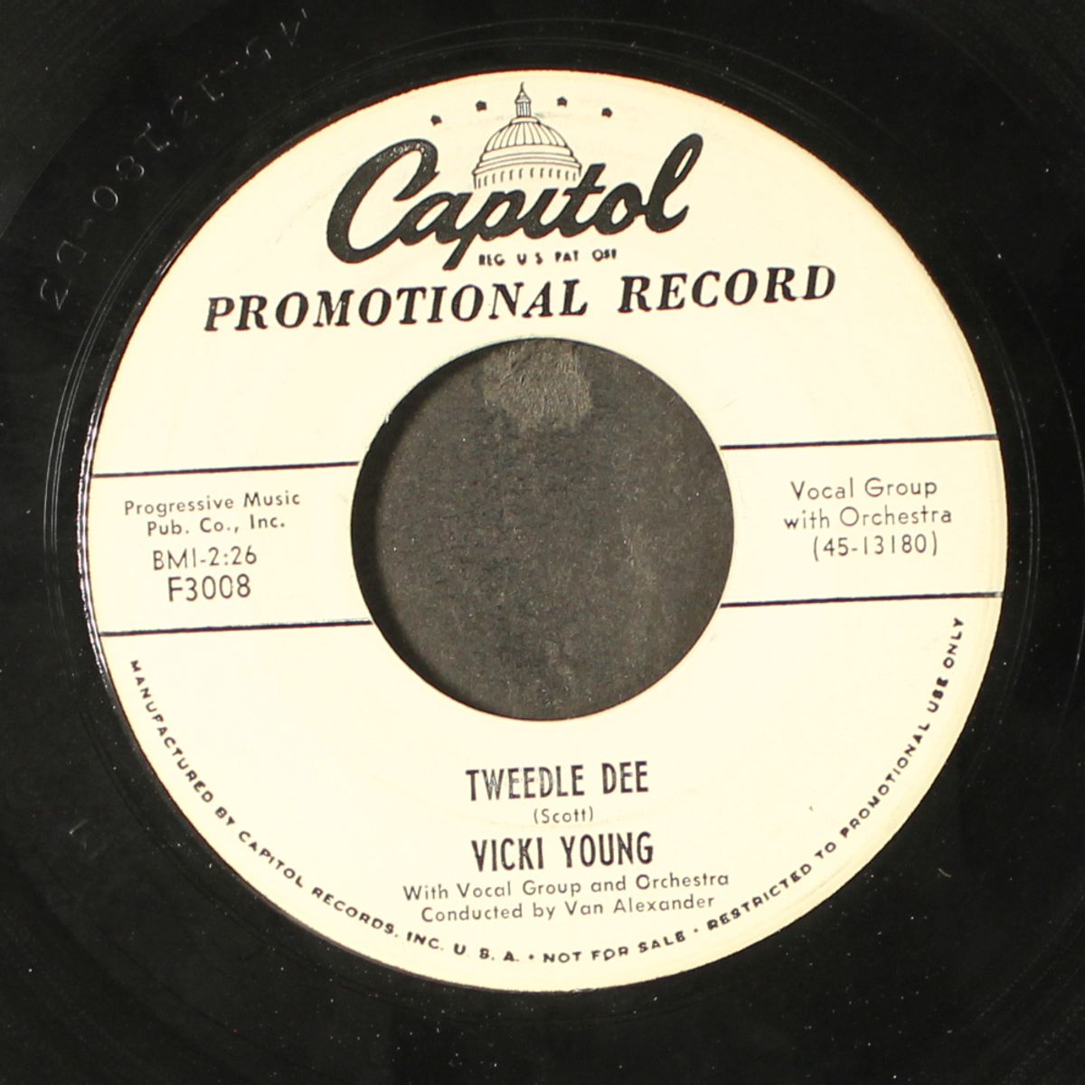 tweedle dee / hearts of stone by VICKI YOUNG
