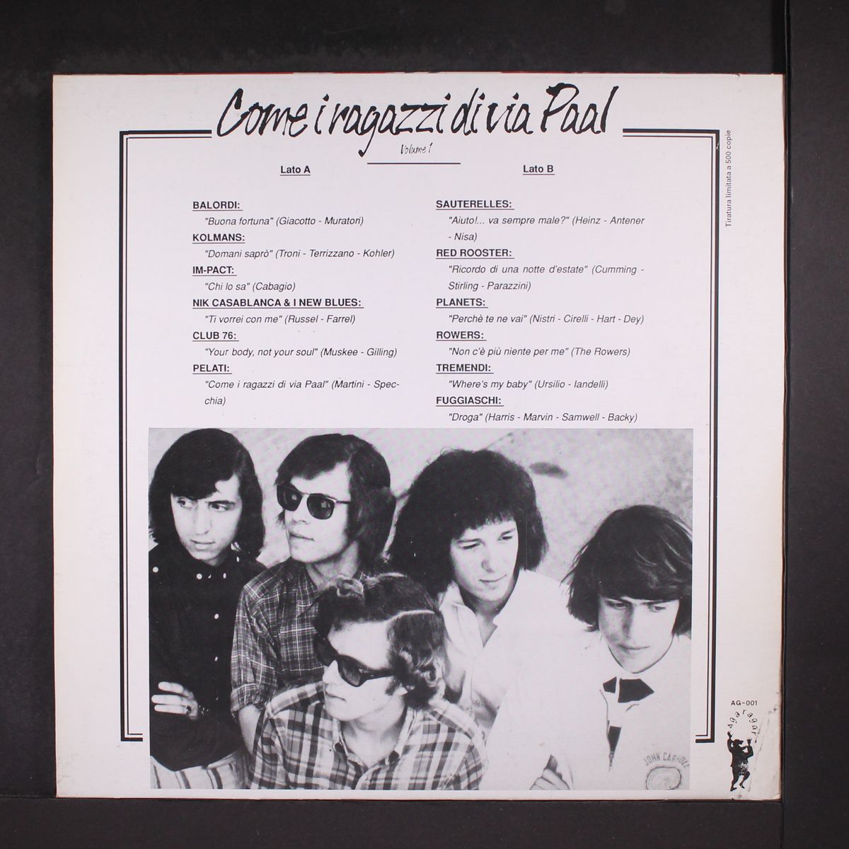 come i ragazzi di via paal by VARIOUS